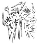 You still eat with your hands