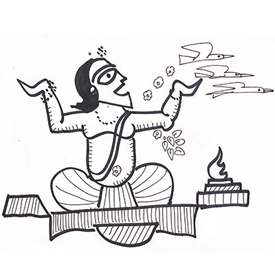 How the Gayatri Mantra, composed by men, heard by men, for a male deity, became embodied as a goddess