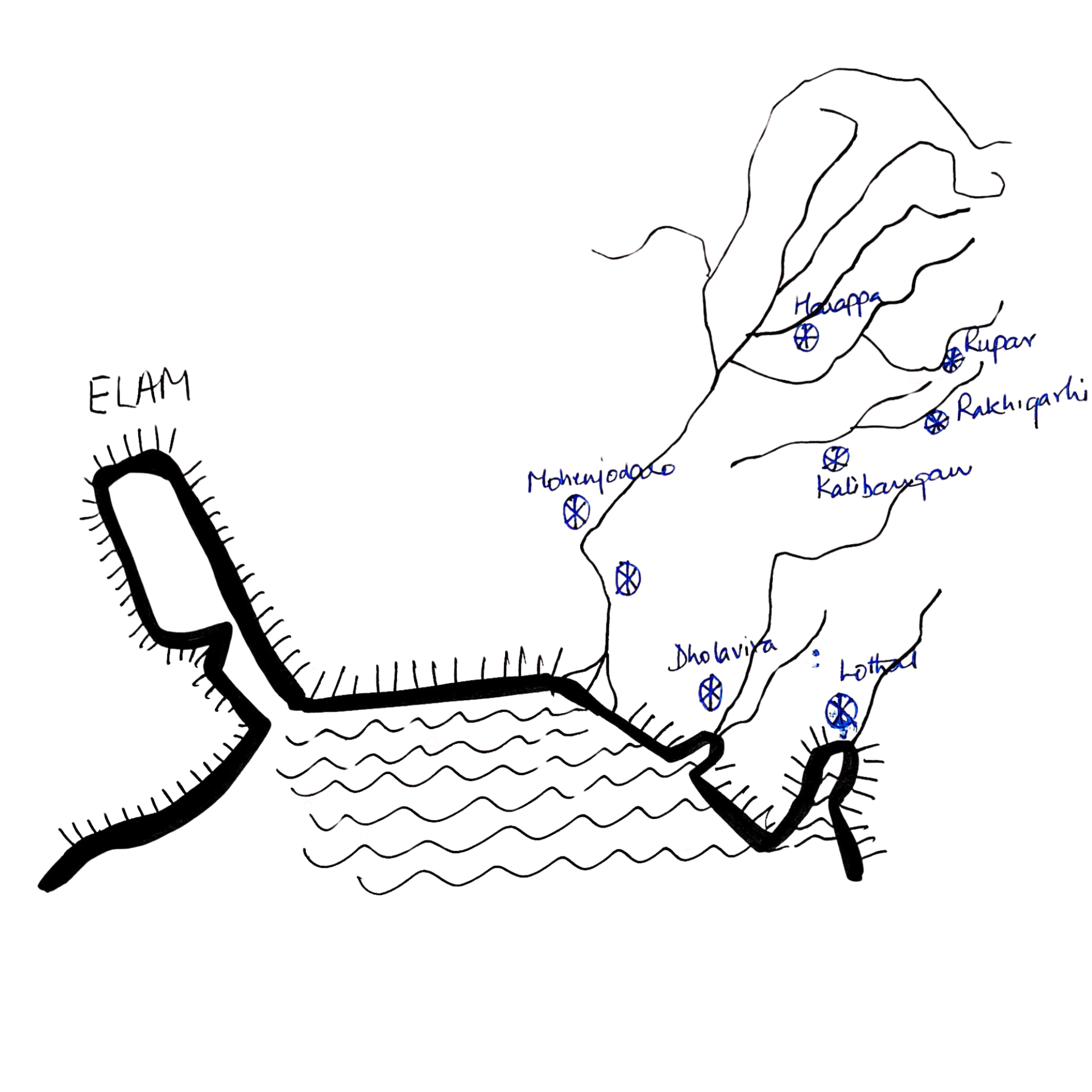 हड़प्पा की सभ्यता ने एक क़ीमती पत्थर को क्यों नकारा